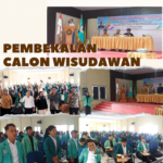 92 Calon Wisudawan-wisudawati Universitas Ratu Samban (UNRAS) mengikuti kegiatan pembekalan yang berlangsung pada Sabtu (9/11/204) melibatkan unsur Kejaksaan, Kepolisian dan TNI.