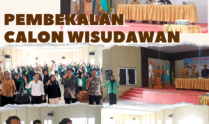 92 Calon Wisudawan-wisudawati Universitas Ratu Samban (UNRAS) mengikuti kegiatan pembekalan yang berlangsung pada Sabtu (9/11/204) melibatkan unsur Kejaksaan, Kepolisian dan TNI.